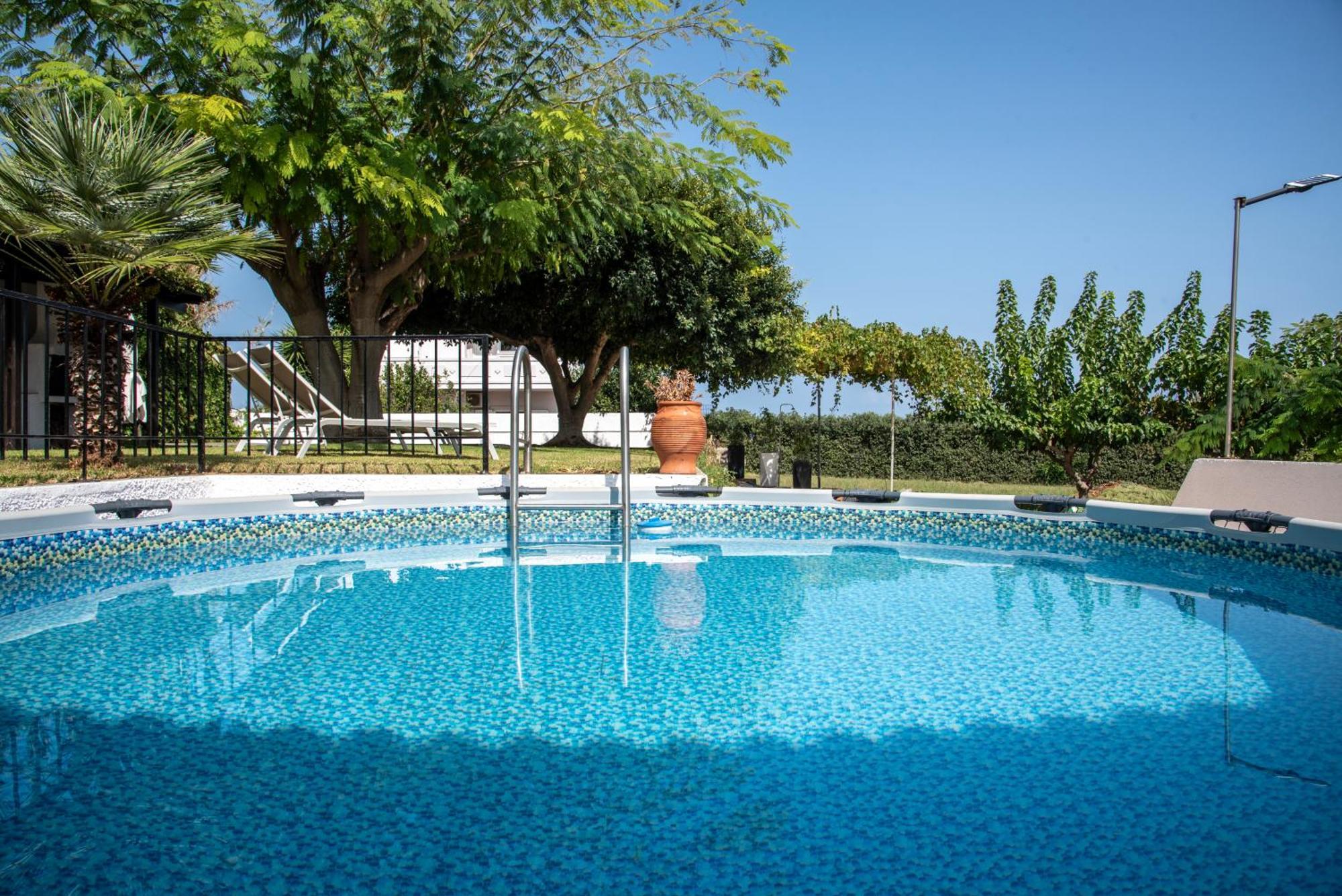 Villa Eleni 100M From The Sea ラパニアナ エクステリア 写真
