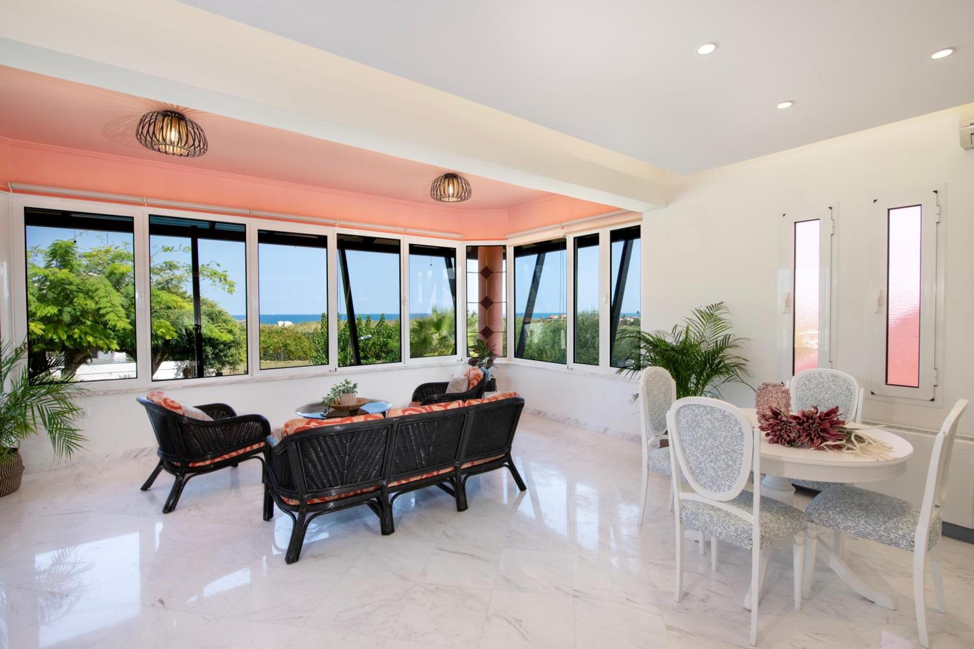 Villa Eleni 100M From The Sea ラパニアナ エクステリア 写真