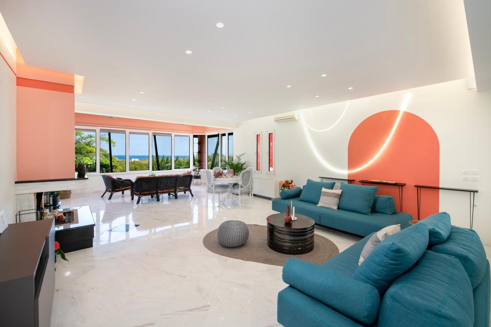 Villa Eleni 100M From The Sea ラパニアナ エクステリア 写真