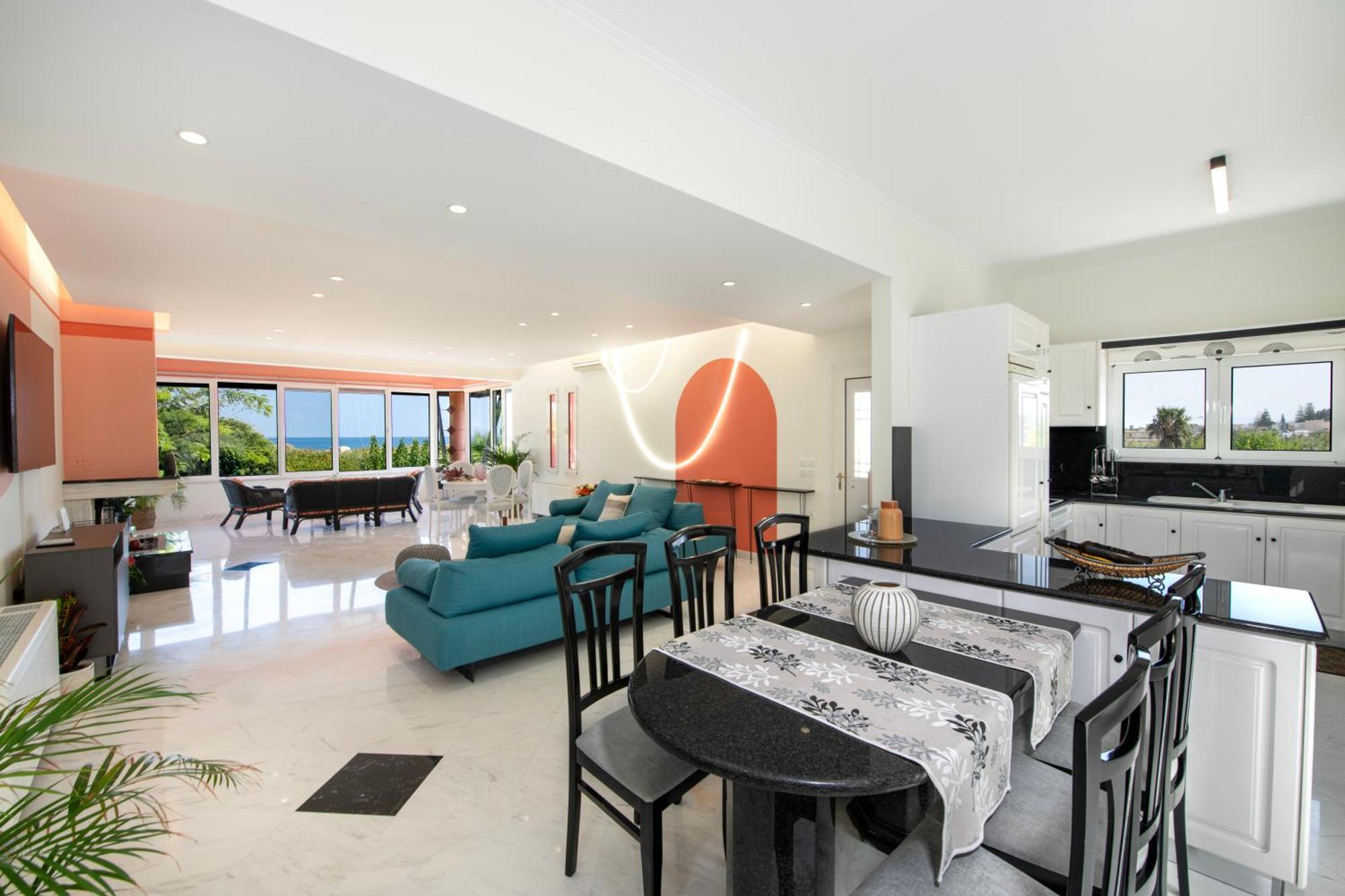 Villa Eleni 100M From The Sea ラパニアナ エクステリア 写真