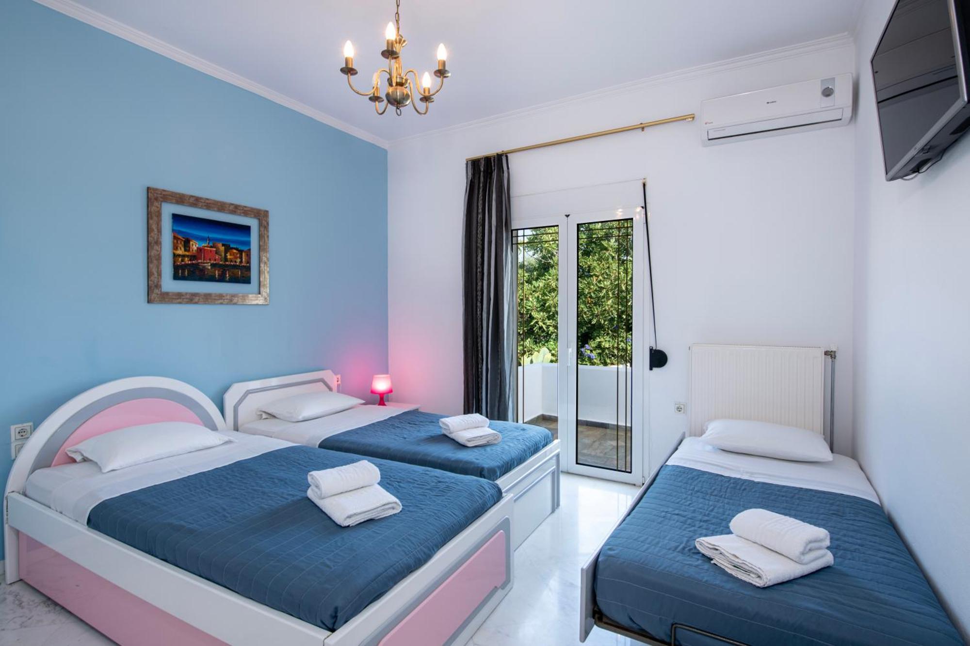 Villa Eleni 100M From The Sea ラパニアナ エクステリア 写真